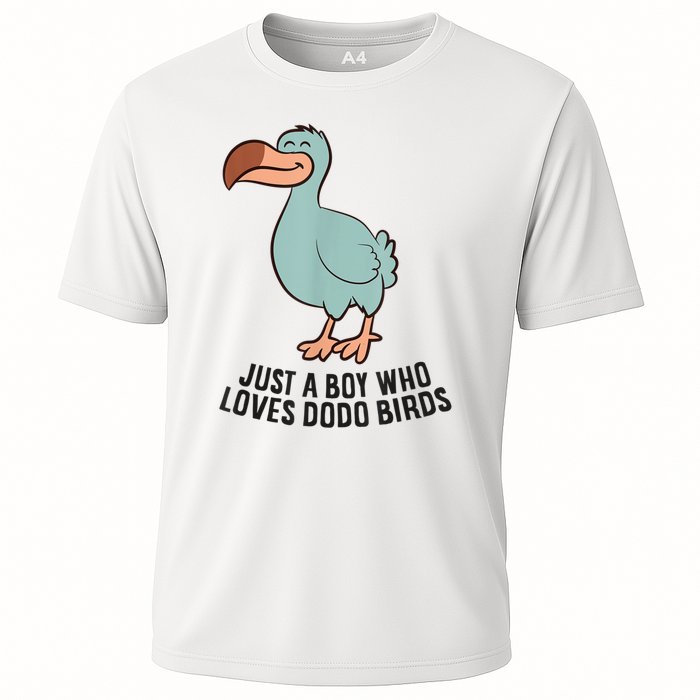 Just A Boy Who Loves Dodo Birds Cooling Performance Crew T-Shirt