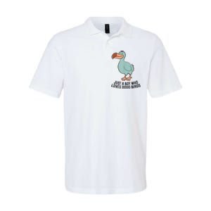 Just A Boy Who Loves Dodo Birds Softstyle Adult Sport Polo