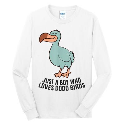 Just A Boy Who Loves Dodo Birds Tall Long Sleeve T-Shirt