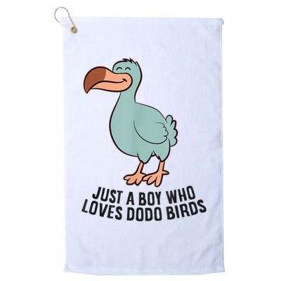 Just A Boy Who Loves Dodo Birds Golf Towel