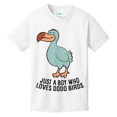 Just A Boy Who Loves Dodo Birds Kids T-Shirt