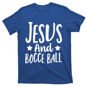 Jesus And Bocce Ball Gift T-Shirt