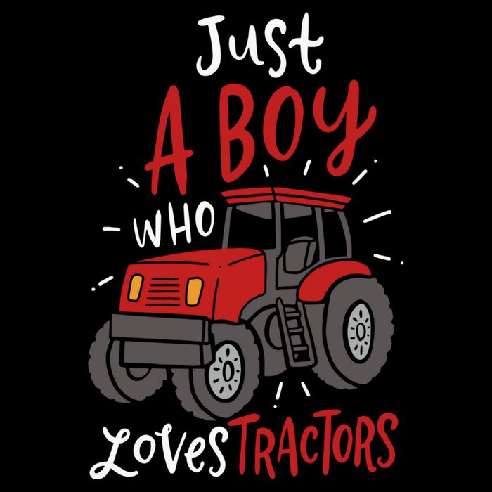 Just A Boy Who Loves Tractors Impact Tech Backpack