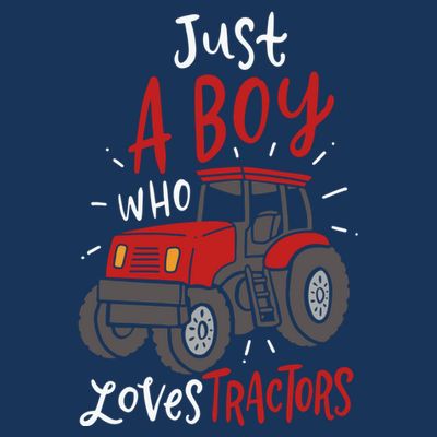Just A Boy Who Loves Tractors T-Shirt