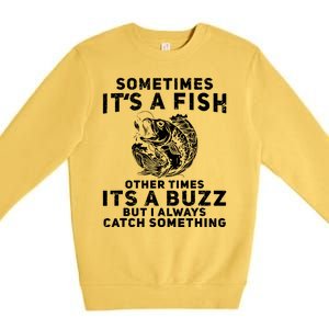 Just Another Beer Drinker With A Fishing Problem Premium Crewneck Sweatshirt