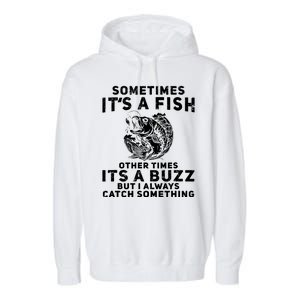 Just Another Beer Drinker With A Fishing Problem Garment-Dyed Fleece Hoodie