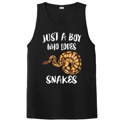 Just A Boy Who Loves Snakes Animal PosiCharge Competitor Tank