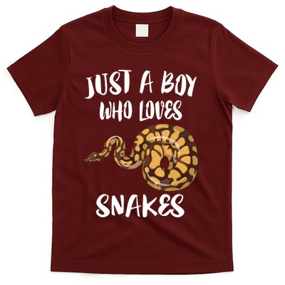 Just A Boy Who Loves Snakes Animal T-Shirt