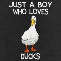 Just A Boy Who Loves Ducks Lover Gifts Duck Owner 11oz C Handle Ceramic Mug