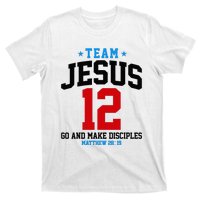 Jesus and Baseball Team Jesus Christian Matthew 2819 Love T-Shirt