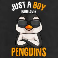 Just A Boy Who Loves Penguins Penguin Cool Comfort Performance Bucket Hat