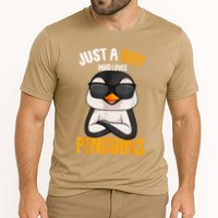 Just A Boy Who Loves Penguins Penguin Cooling Performance Crew T-Shirt