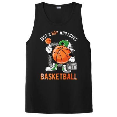 Just A Boy Who Loves Basketball PosiCharge Competitor Tank