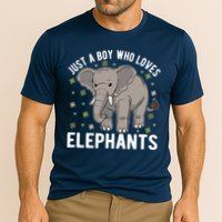 Just A Boy Who Loves Elephants Cooling Performance Crew T-Shirt