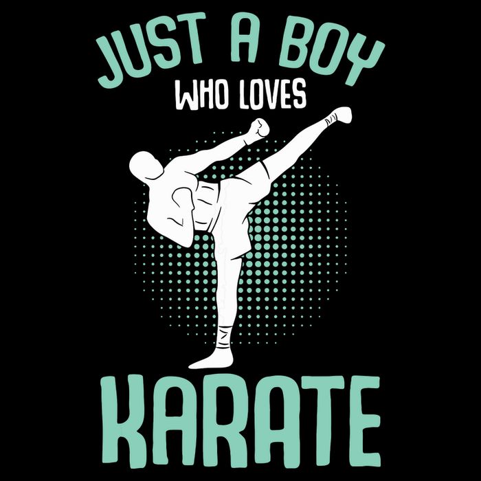 Just A Boy Who Loves Karate Boy Womens Tank Top