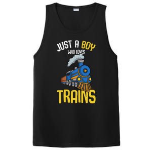 Just A Boy Who Loves Trains Locomotive Train PosiCharge Competitor Tank