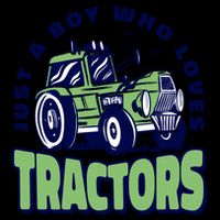 Just A Boy Who Loves Tractors Toddler Hoodie