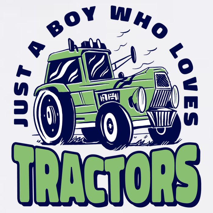 Just A Boy Who Loves Tractors Tall T-Shirt