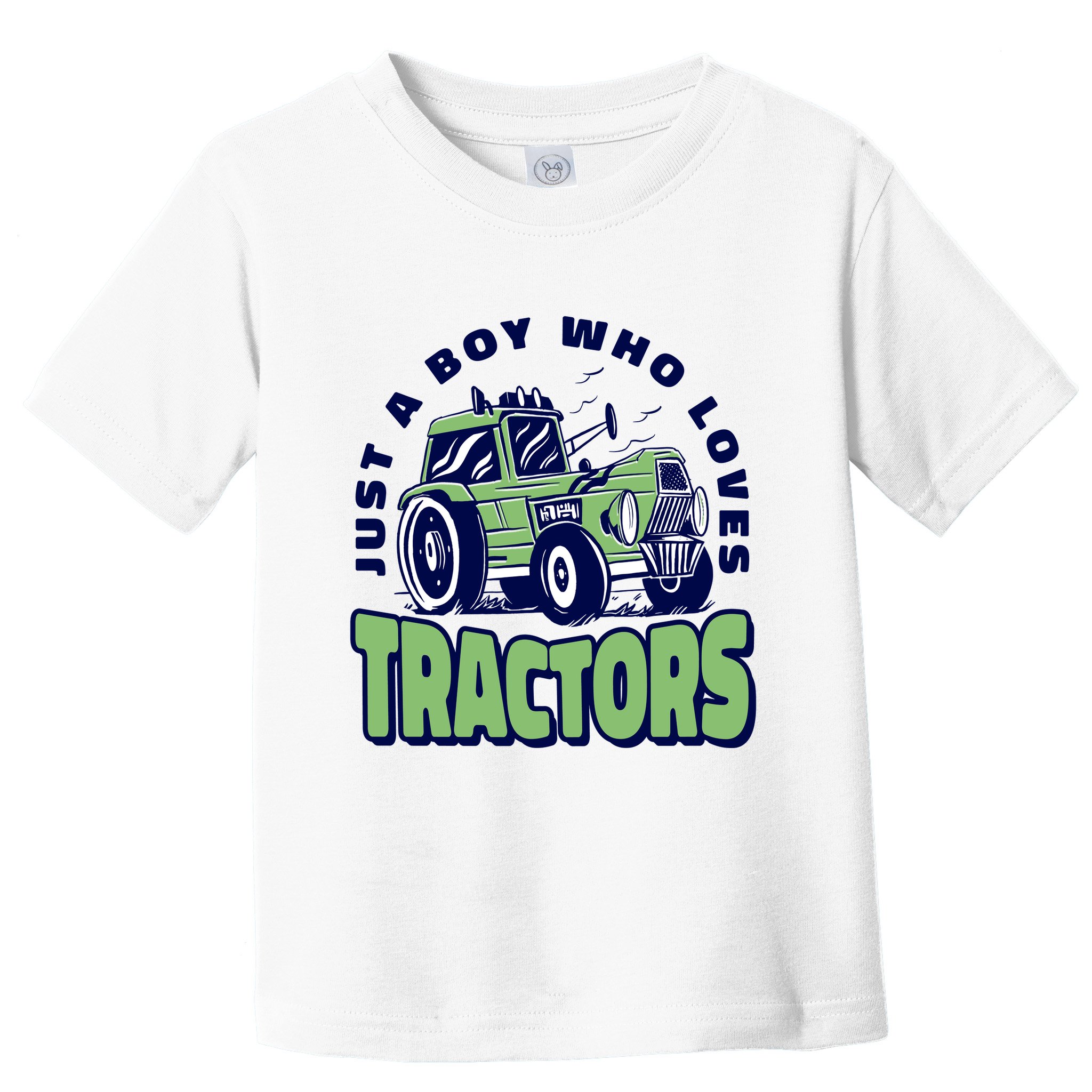 Just A Boy Who Loves Tractors Toddler T-Shirt