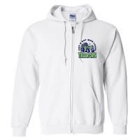 Just A Boy Who Loves Tractors Full Zip Hoodie