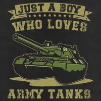 Just A Boy Who Loves Army Tanks Military WW2 Tanks Cool Comfort Performance Bucket Hat