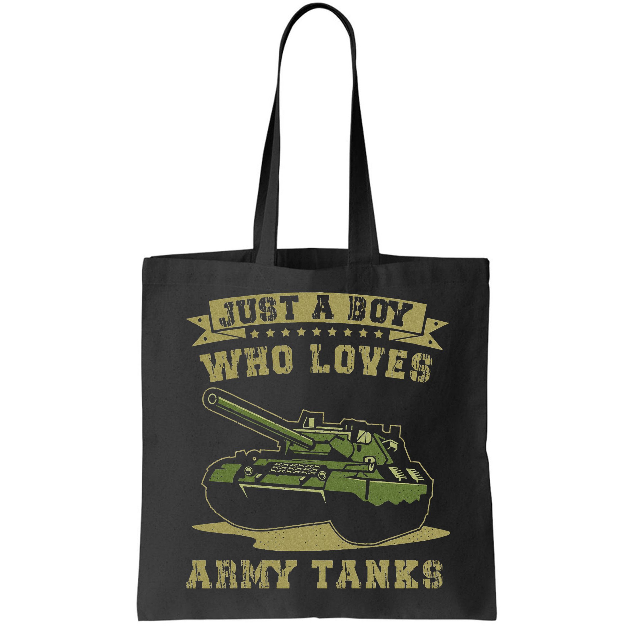 Just A Boy Who Loves Army Tanks Military WW2 Tanks Bag