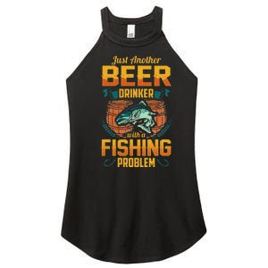 Just Another Beer Drinker With A Fishing Problem Women's Perfect Tri Rocker Tank