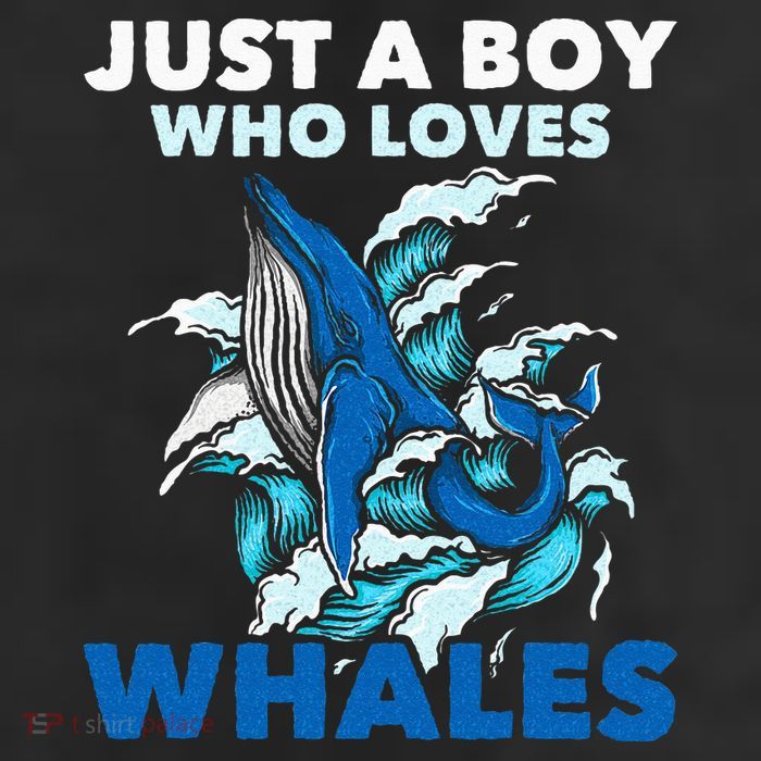 Just A Boy Who Loves Whales Marine Biologist Whale Lover Cool Comfort Performance Bucket Hat
