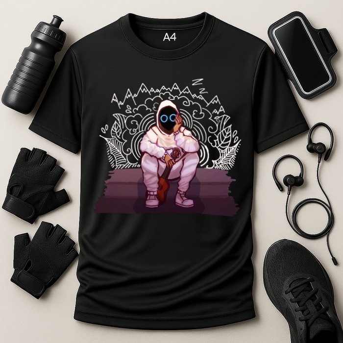 Just A Boy With A Ukulele BoyWithUke Cooling Performance Crew T-Shirt