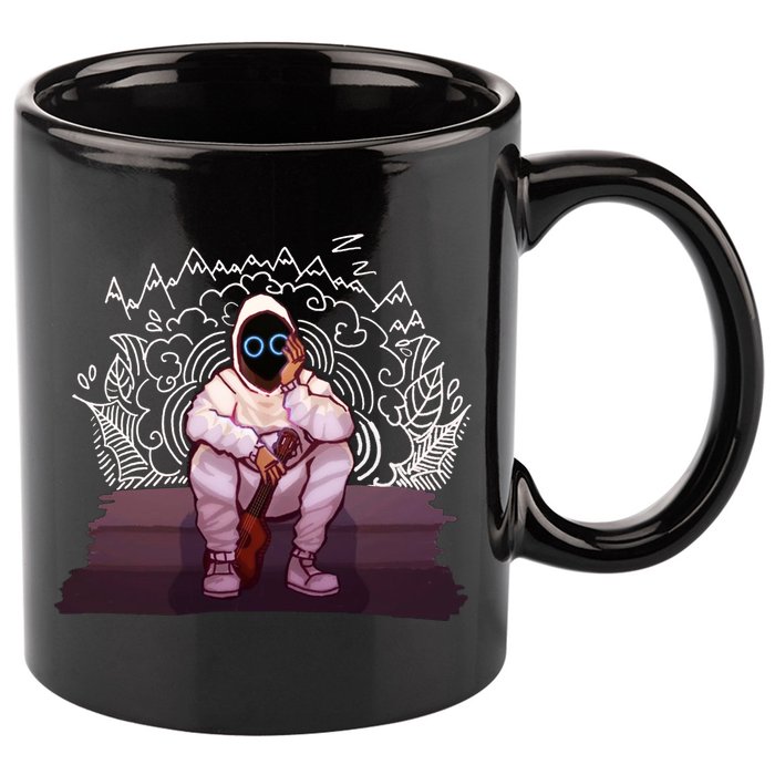 Just A Boy With A Ukulele BoyWithUke 11oz C Handle Ceramic Mug