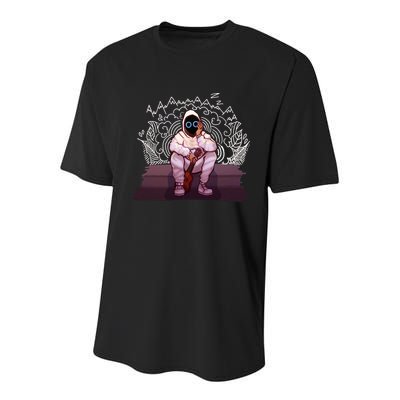 Just A Boy With A Ukulele BoyWithUke Youth Performance Sprint T-Shirt