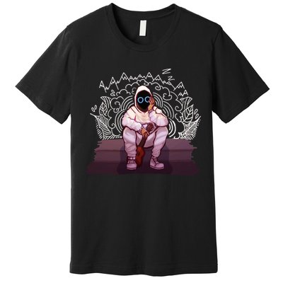 Just A Boy With A Ukulele BoyWithUke Premium T-Shirt