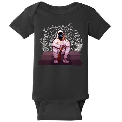 Just A Boy With A Ukulele BoyWithUke Baby Bodysuit