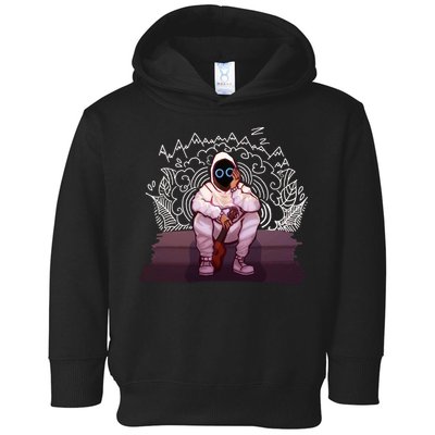 Just A Boy With A Ukulele BoyWithUke Toddler Hoodie