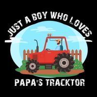 Just A Boy Who Loves Tractors Farming City Backpack