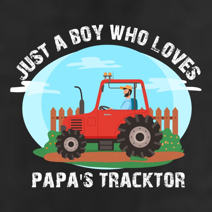 Just A Boy Who Loves Tractors Farming 11oz C Handle Ceramic Mug