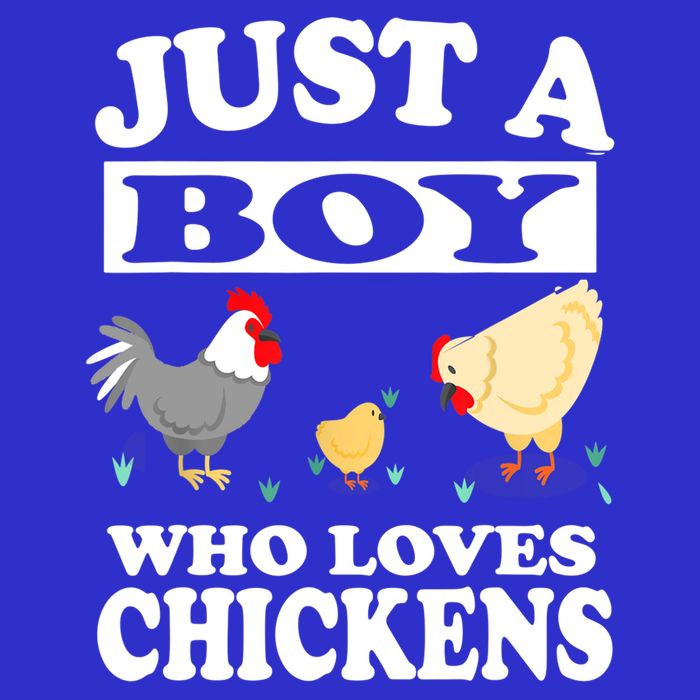 Just A Boy Who Loves Chickens Farm Chicken Gift 16 in Basic Backpack