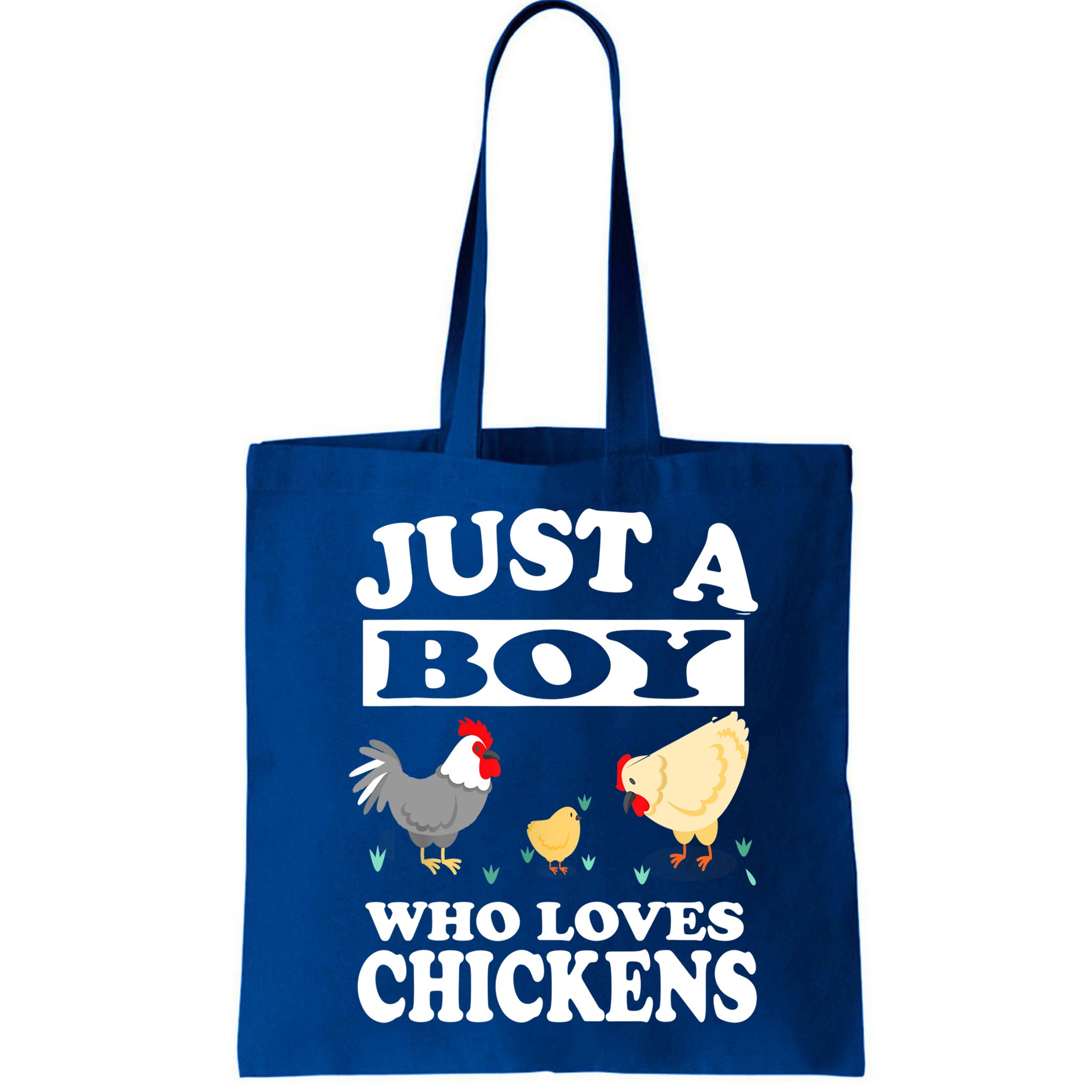 Just A Boy Who Loves Chickens Farm Chicken Gift Bag