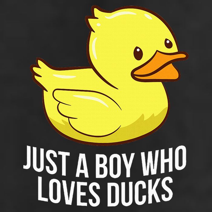 Just A Boy Who Loves Ducks Rubber Duck Cool Comfort Performance Bucket Hat