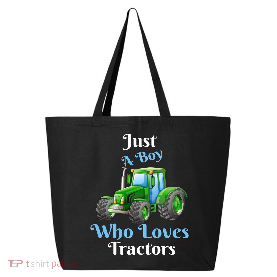 Just A Boy Who Loves Tractors Funny Gift 25L Jumbo Tote