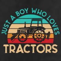 Just A Boy Who Loves Tractors Farmer 11oz C Handle Ceramic Mug
