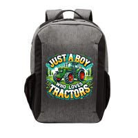 Just A Boy Who Loves Tractors Vector Backpack
