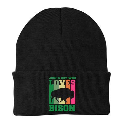 Just A Boy Who Loves Bison Beanie