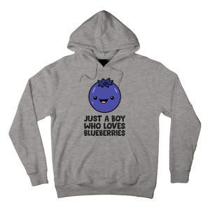 Just A Boy Who Loves Blueberries Tall Hoodie