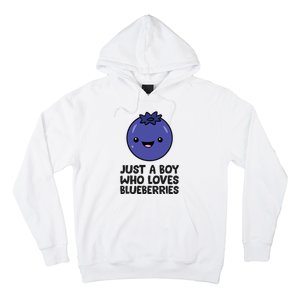 Just A Boy Who Loves Blueberries Hoodie