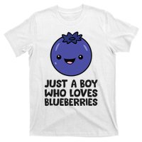 Just A Boy Who Loves Blueberries T-Shirt