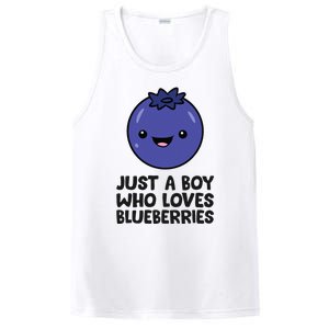 Just A Boy Who Loves Blueberries PosiCharge Competitor Tank