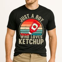 Just a Boy Who Loves Ketchup Catsup Condiment Lover Cooling Performance Crew T-Shirt