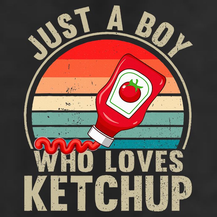 Just a Boy Who Loves Ketchup Catsup Condiment Lover 25L Jumbo Tote