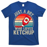 Just a Boy Who Loves Ketchup Catsup Condiment Lover T-Shirt